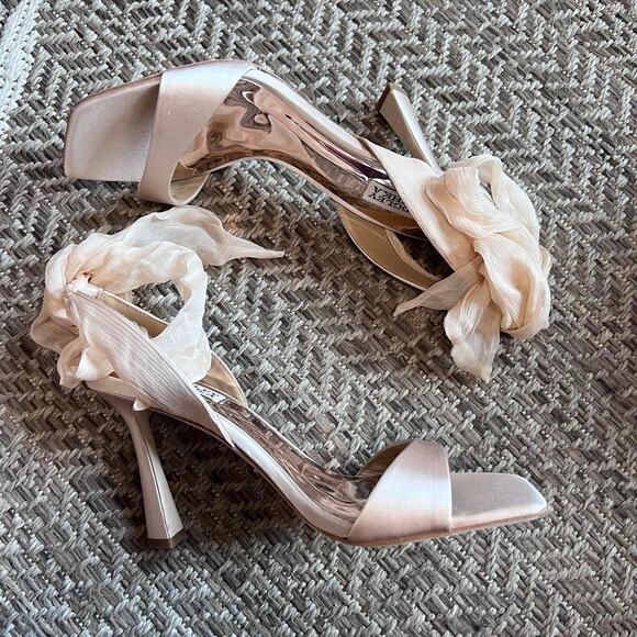 Badgley mischka womens primrose heel sz 9 - Picture 1 of 6